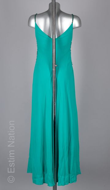 ANONYME CIRCA 1970
ROBE DU SOIR en polyester...