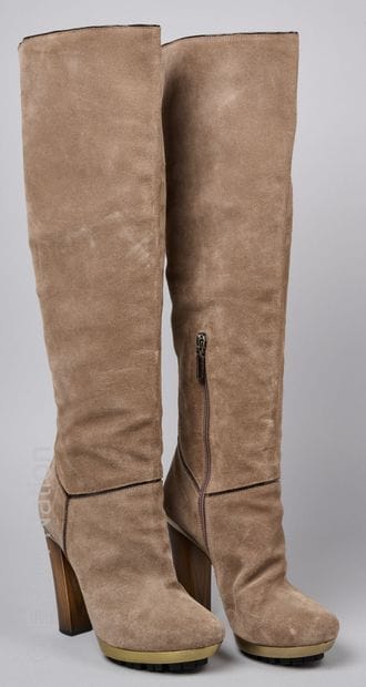 BARBARA BUI
PAIRE DE BOTTES semi compensées...