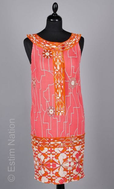 EMILIO PUCCI
ROBE en jersey corail imprimée...
