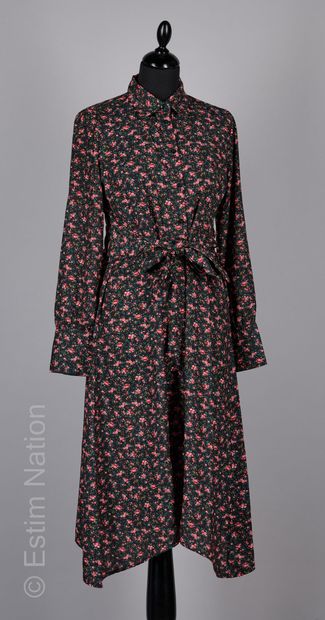 JOHANNA
ROBE en polyester imprimé de fleurettes...