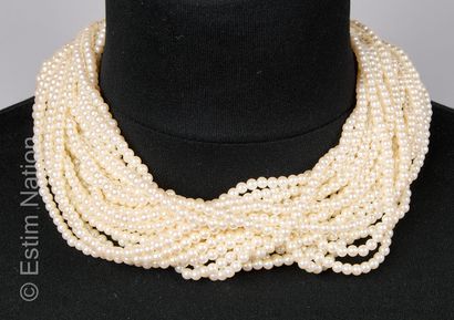 CAROLEE
TOUR DE COU choker en perles fantaisie,...