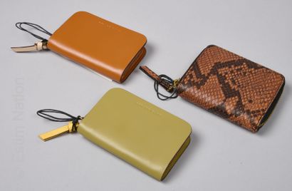 GERARD DAREL
TROIS PORTEFEUILLES porte cartes...
