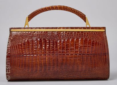 ANONYME CIRCA 1970
SAC en crocodile du Nil...