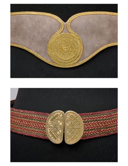 CHARLES JOURDAN VINTAGE
CEINTURE en passementerie...