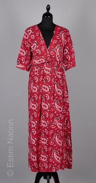 JOHANNA
ROBE en polyester imprimé de fleurettes...