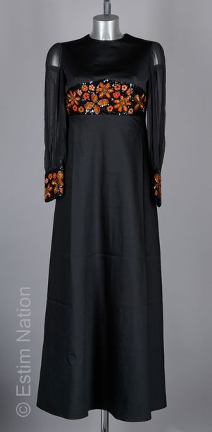 MANIUR CIRCA 1965/70
ROBE DU SOIR en reps...