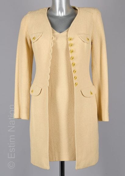 MAUD DEFOSSEZ
ENSEMBLE en coton mélangé bouclette...