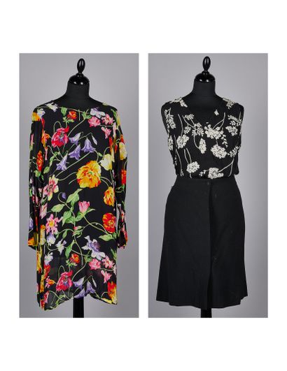 KENZO CIRCA 1990, SONIA RYKIEL
TUNIQUE en...