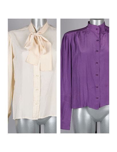 LOUIS FERAUD, ALEXIS DE FURSAC
DEUX BLOUSES...