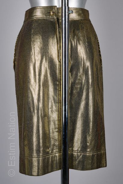 MOSCHINO VINTAGE
JUPE en polyester enduit...