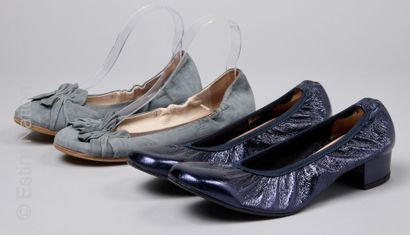 POLINI, GELATI
DEUX PAIRES DE BALLERINES...