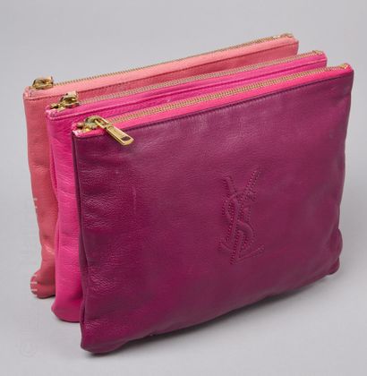 YVES SAINT LAURENT
TRIPLE POCHETTE pressionnée...