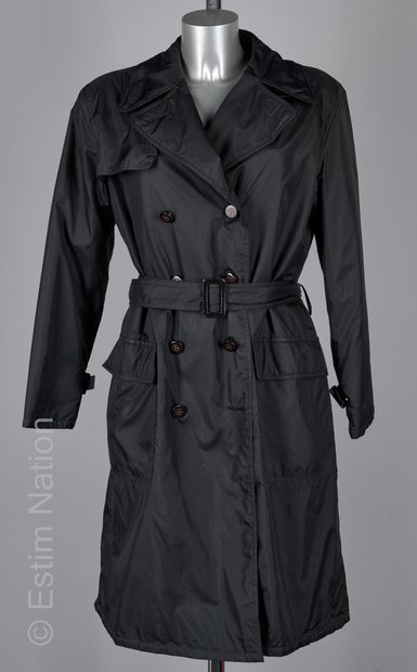ARMANI COLLEZIONI
TRENCH en polyester noir,...