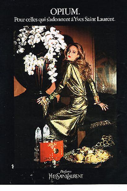 YVES SAINT LAURENT
OPIUM set of three items...