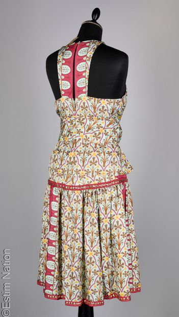 TRACY REESE
Arts & Craft-inspired silk ensemble...