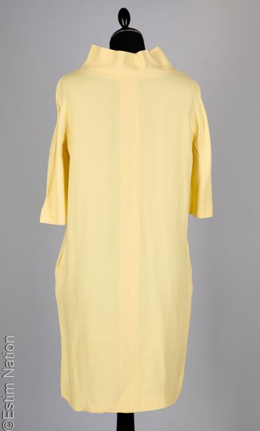 TARA JARMON
Yellow acetate dress, high neckline,...