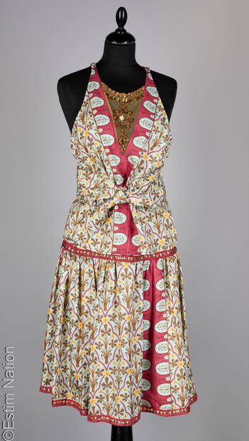 TRACY REESE
Arts & Craft-inspired silk ensemble...