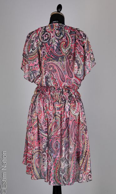 THE KOOPLES
Polyester dress with boteh motif...