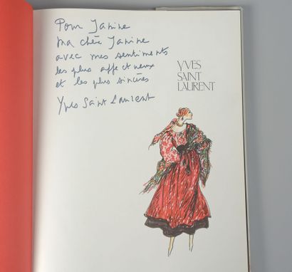 OUVRAGE DE MODE YVES SAINT LAURENT
CATALOGUE...