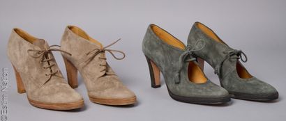ATELIER VOISIN
DEUX PAIRES DE CHAUSSURES...