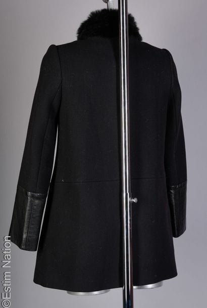 CLAUDIE PIERLOT
3/4-length coat in black...