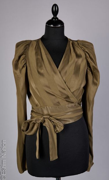 BEL AIR
CACHE COEUR en viscose vert chasse...