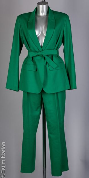SOEUR
TAILLEUR en lainage vert émeraude :...