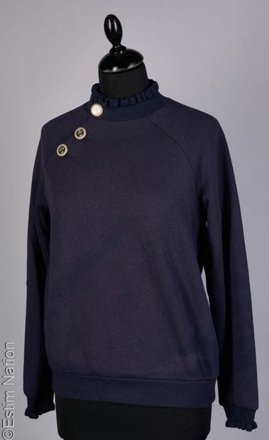 CLAUDIE PIERLOT
SWEATER en éponge marine...