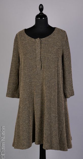 BA&SH
Flared dress in acrylic and black and...