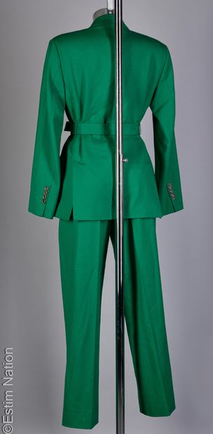 SOEUR
TAILLEUR en lainage vert émeraude :...