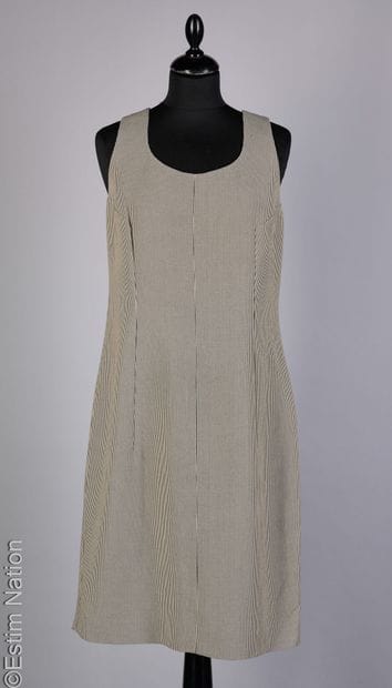 HERMES PARIS VINTAGE
ROBE en rayonne et polyester...