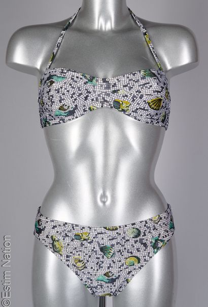 HERMES PARIS VINTAGE
BIKINI en polyamide...