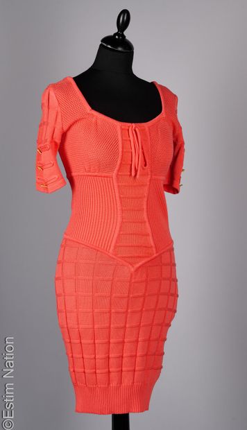 CHRISTIAN LACROIX
ROBE en tricot de coton...