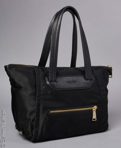 LANCEL, LANCASTER
DEUX SACS en nylon et cuir...