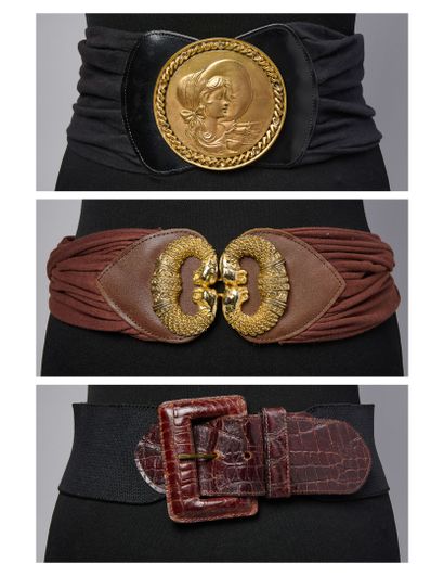 ANONYMOUS, JOAN & DAVID
THREE BELTS: the...