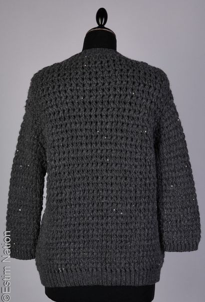 BRUNELLO CUCINELLI
CARDIGAN zippé en épais...