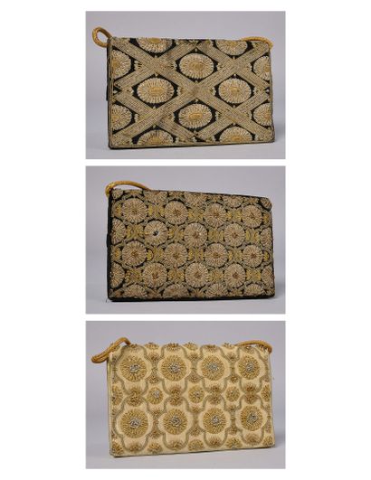ANONYMOUS CIRCA 1950/60
THREE evening BAGS...
