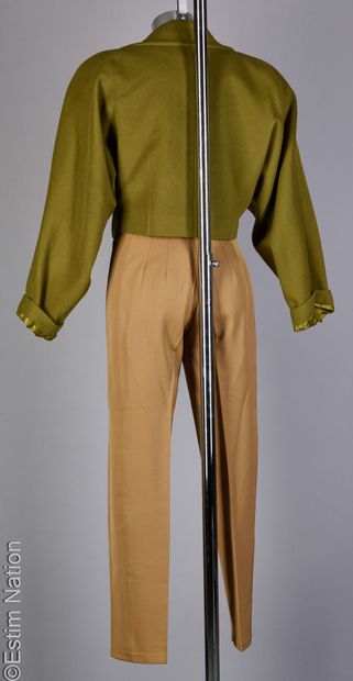 KENZO, ANONYMOUS
Camel wool-blend PANTALON...