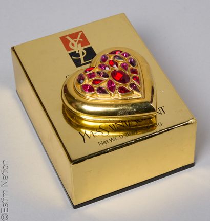 YVES SAINT LAURENT PARFUMS
POUDRIER en métal...