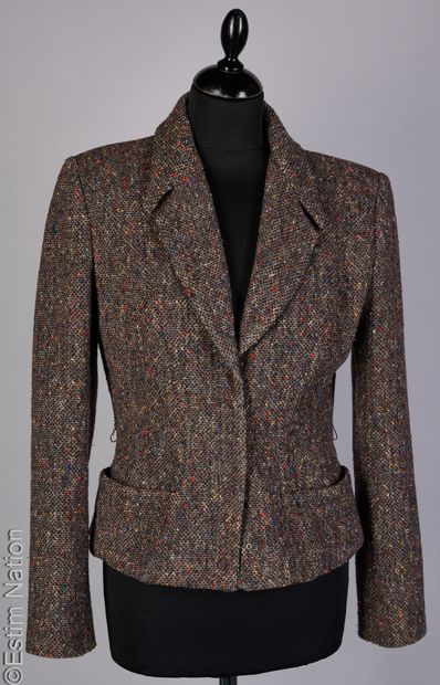 MUGLER CIRCA 2000
VESTE en tweed de laine...