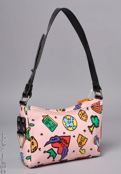 TOY + TOY CASTELBAJAC
SAC en nylon rose imprimé...