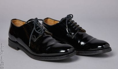 CHURCH'S
Pair of black patent leather DERBIES...