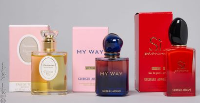 CHRISTIAN PARFUMS, GIORGIO ARMANI PARFUMS
