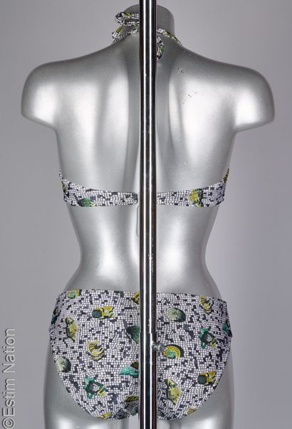 HERMES PARIS VINTAGE
BIKINI en polyamide...