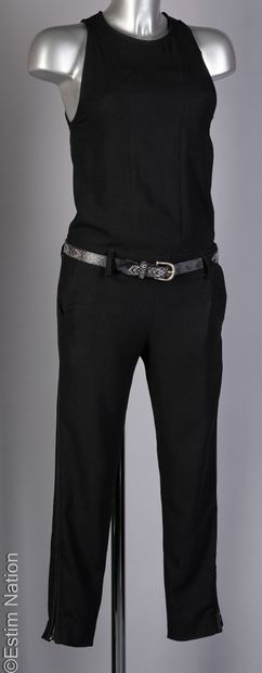IRO
PANT COMBINATION in black acetate and...