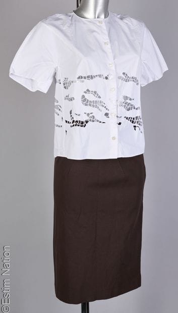 CARVEN, DIANE VON FURSTENBERG
khaki polyamide,...