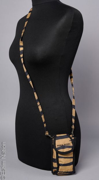 SONIA RYKIEL
SET in camel and black zebra...