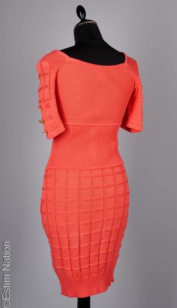 CHRISTIAN LACROIX
ROBE en tricot de coton...