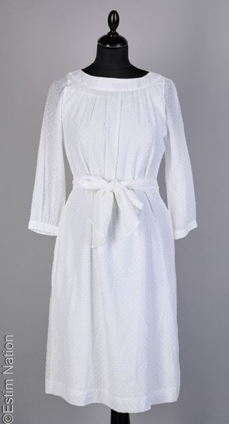 VANESSA SEWARD
ROBE droite en coton plumetis...