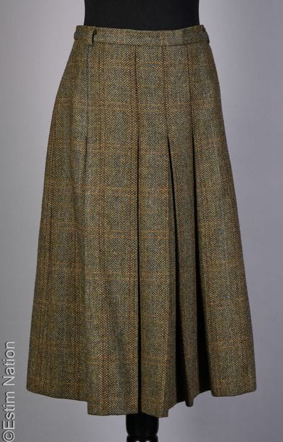 BURBERRYS' VINTAGE
WOOL JACKET with check...